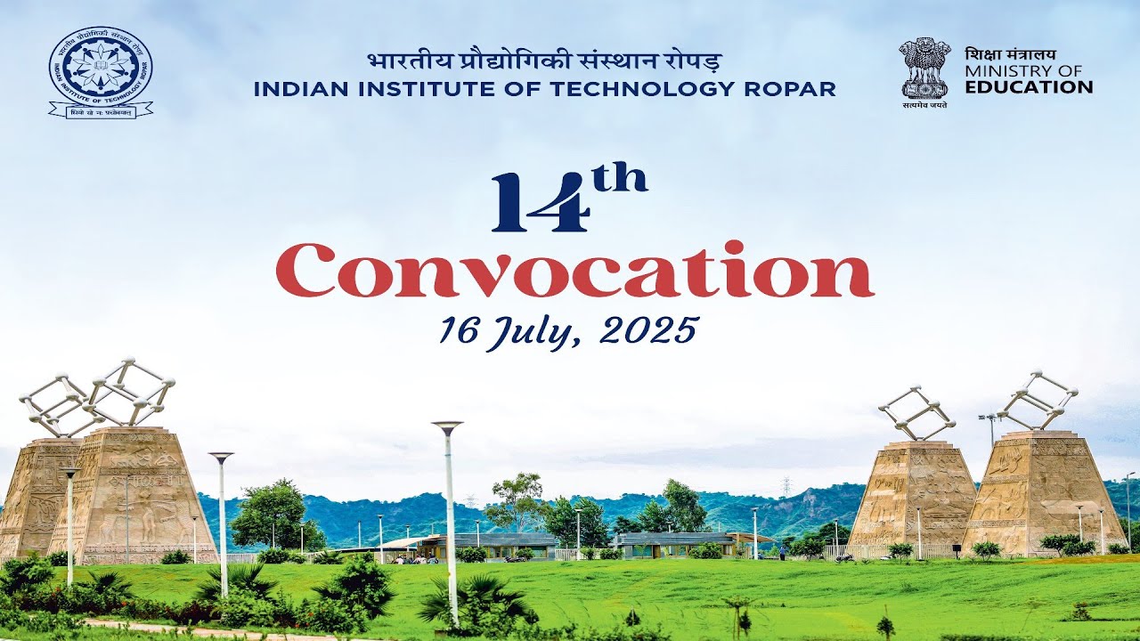Indian Institute of Technology Ropar 14th Convocation