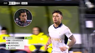Dean James Vs Excelsior  Sembuh Dari Cedera Masuk Di Menit 85