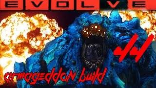 Armageddon Build- Behemoth Glacial Skin Gameplay - EVOLVE -Monster Club  Series 44