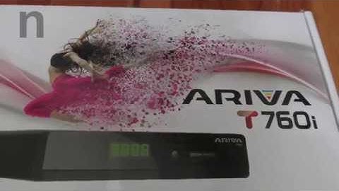 FERGUSON ARIVA T760I TUNER TELEWIZJI NAZIEMNEJ DVB-T/T2 aktualizacja oprogramowania unboxing