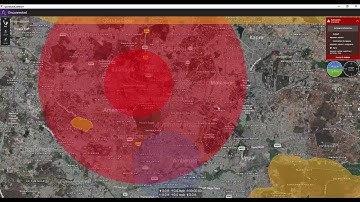 SkyNet GCS with Airspace maps for Drone flights.