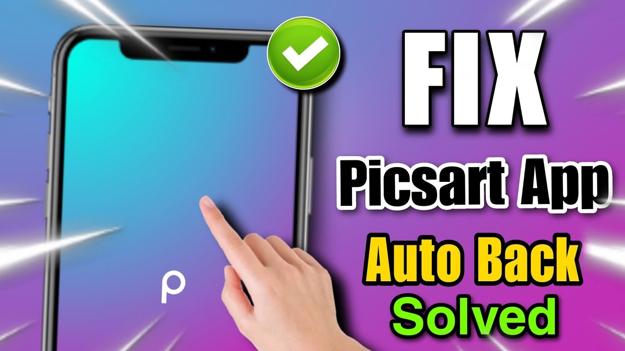 how to solve picsart auto back problem | picsart auto back problem 2023