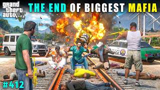 MICHAEL ENDS THE BIGGEST MAFIA DON OF LOS SANTOS🔥| GTA 5 GAMEPLAY #412 | GTA V