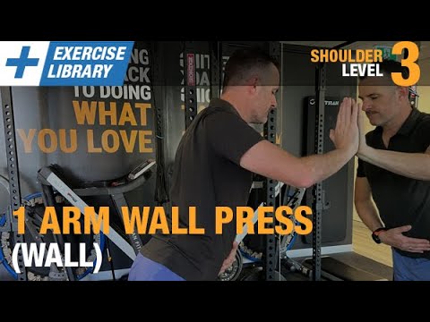 S3 | 1 Arm Press (Wall)