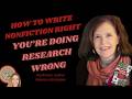 Why Most Nonfiction Books Fail (And How to Fix It) with Non-fiction Writer Rebecca Bratspies