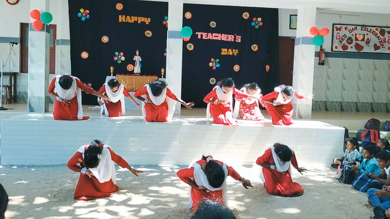 Graceful Tribute to Teachers / Teacher’s Day Girls Dance Performance 🌼 ...