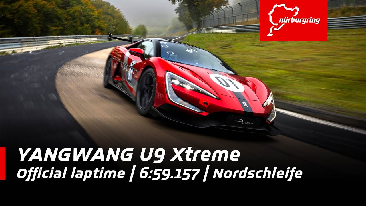 YANGWANG U9 Xtreme | 6:59.157 official laptime | Nordschleife