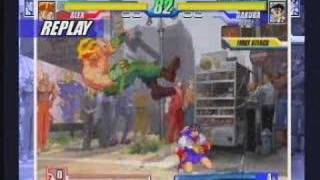 Capcom Fighting Jam (Street Fighter III Tutorial Clip)