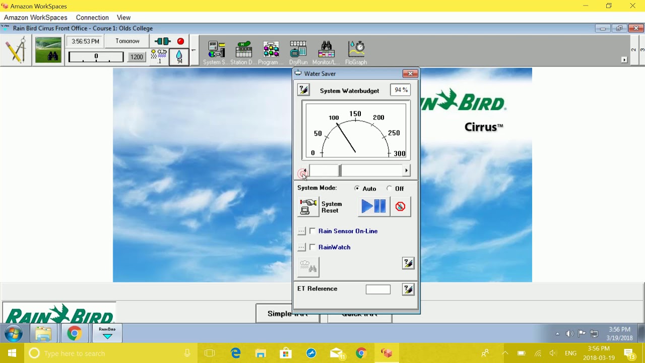 Building Blowout Program built on Rain bird Cirrus Software - YouTube