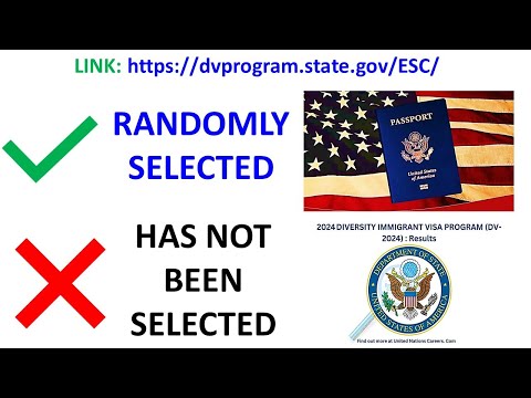 DV LOTTERY 2024 || STEP BY STEP PROCESS ON HOW TO CHECK IF YOU HAVE BEEN SELECTED