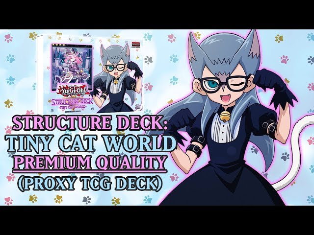 yugioh cathy katherine deck Structure Deck: Cathy Katherine - Tiny Cat World (Premium Quality) | Proxy  / Orica TCG Deck