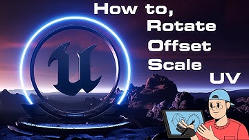 More Stuff With UV | Rotate Texture In Unreal Engine | How to Rotate Offset Scale Texture in Unreal