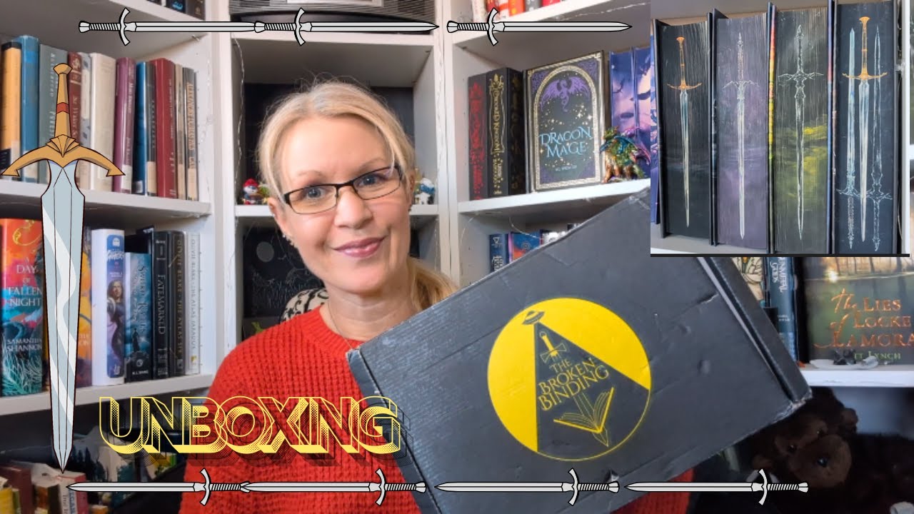 The Broken Binding Unboxing | Last book in the Memory, Sorrow, & Thorn