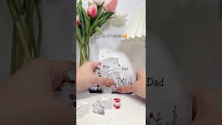 Hugging Bear Family Floral Version | Acrylic Bear Family Puzzle