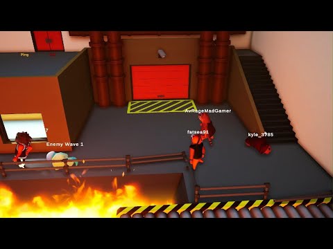 Gang Beasts waves.