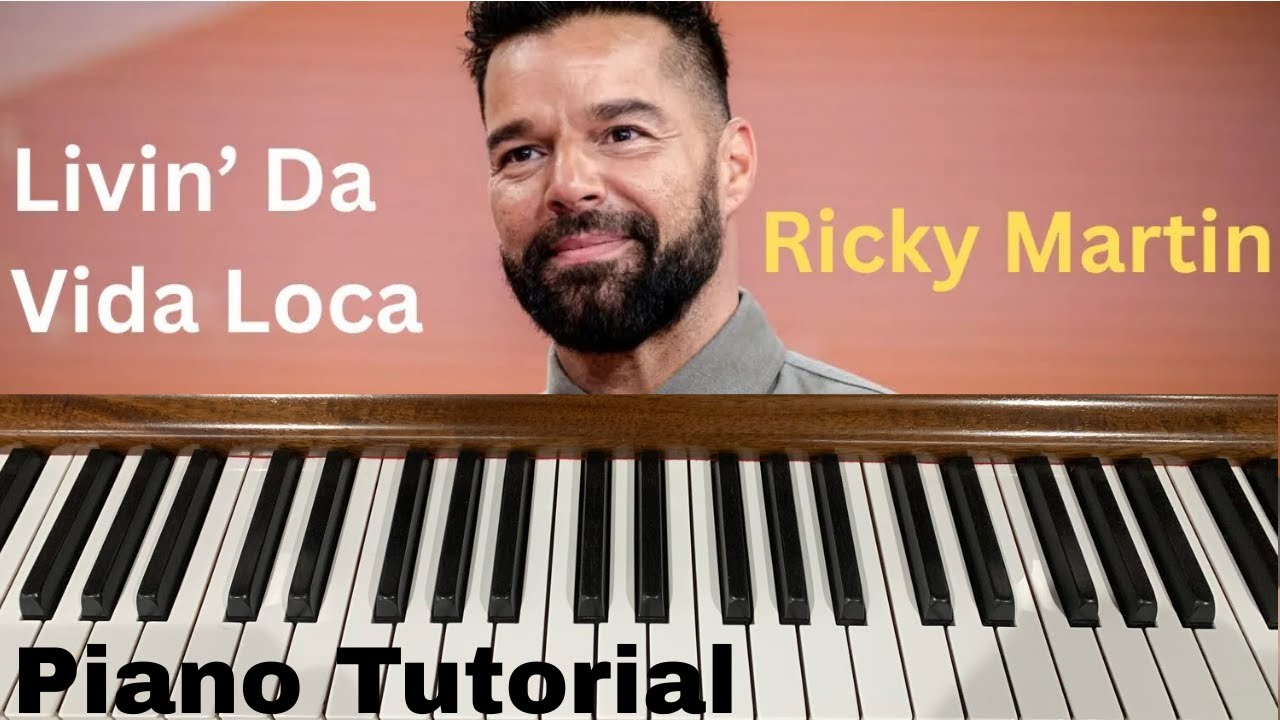Livin’ La Vida Loca – Ricky Martin | Easy Piano Tutorial