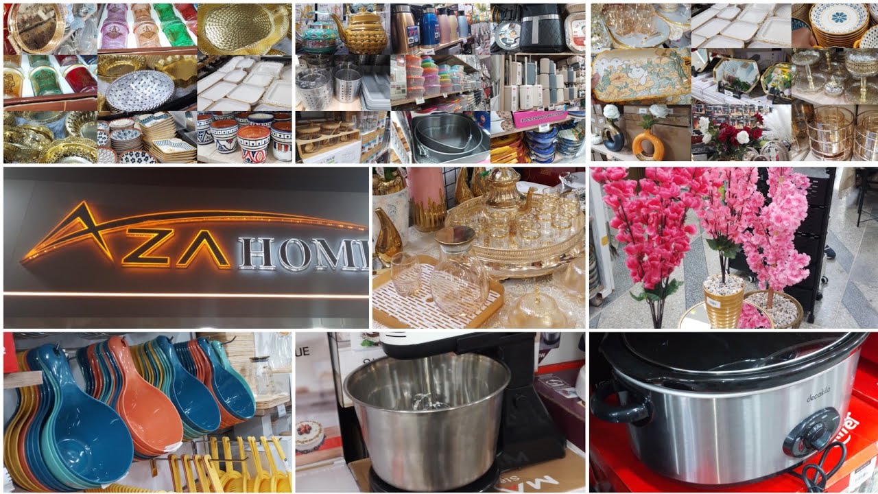 جولة في AZAHOME الجزء الثاني في اخير فيديو نشارك معكم مشترياتي من ازاهوم فرجة ممتعة الجميع