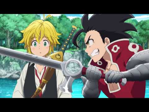 O reencontro de Meliodas e Zeldris 🤣 | Dublado | Nanatsu no Taizai