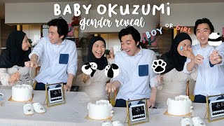 baby okuzumi gender reveal 🥺💕 our first kid