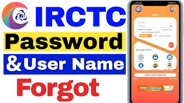IRCTC password forgot. irctc user id forgot | IRCTC forget password. Forget irctc password