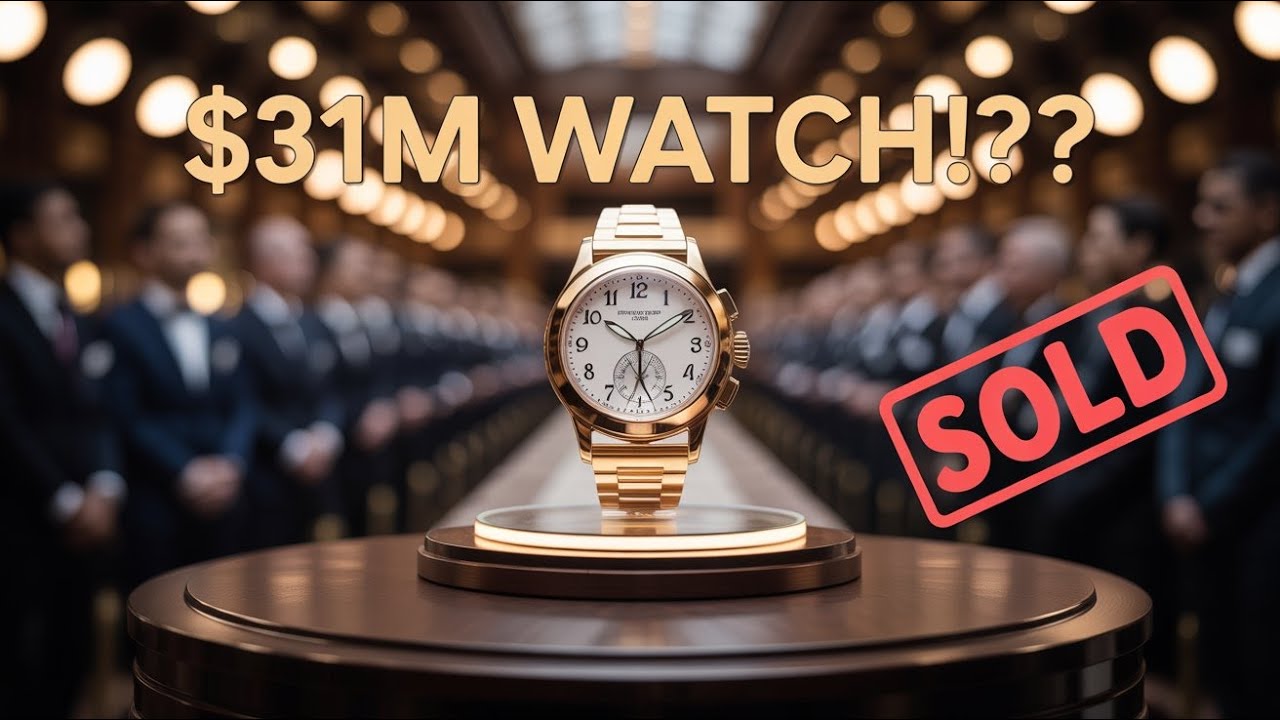 Most Expensive Watches Ever Sold at Auction|Luxury Watches