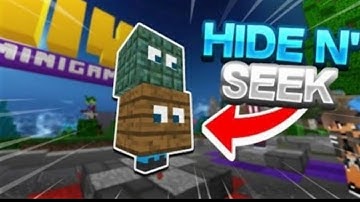 Minecraft The HIVE (Hide and seek) #1 place. a minecraft server.