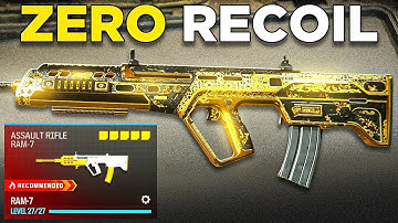 ZERO RECOIL RAM 7 CLASS SETUP AFTER UPDATE 100% Meta in MW3! 😍 (Best Class Setup) Modern Warfare 3