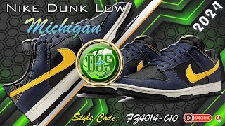 Don't Miss Out on the Nike Dunk Low 'Michigan': Limited Edition Release