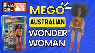 MEGO Australian Wonder Woman Holy Grail  Eagle Eye Straight Arm Variant  Toy review