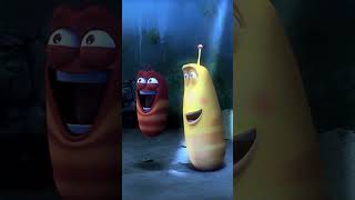 Scary Plant Tries To Eat The Larvae! 😨 Larva #shorts #animation