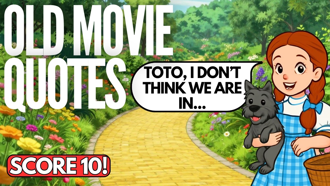 How Many Iconic Movie Quotes Can You Get? Trivia For Adults.