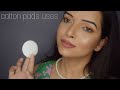 cotton pads - different uses || bella, tulips || Roop sandhu