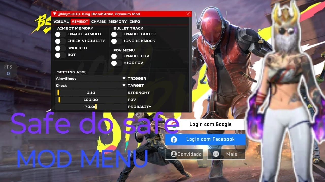 MOD MENU PARA blood strike