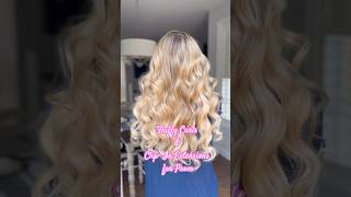Fluffy Curls &amp; Clip In Extensions for Prom / Wedding #hairstyle #prom #extensions #bridal #hairstyle