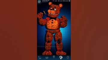 FNAF AR | Withered Freddy | Workshop Animation (V2) #FNAF #FNAFAR #freddy  #animation