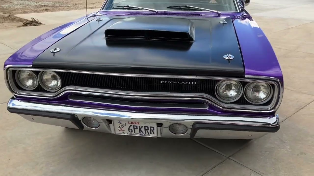 MOPAR Big Block Rumble Plumsixpak’s  1970 Plymouth Roadrunner