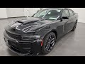 2022 DODGE CHARGER R/T BLACKTOP COLD WEATHER PITCH BLACK 4K WALKAROUND 22D158A SOLD!