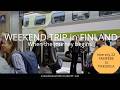 Train Travel FINLAND | Tampere to Tikkurila Window Views