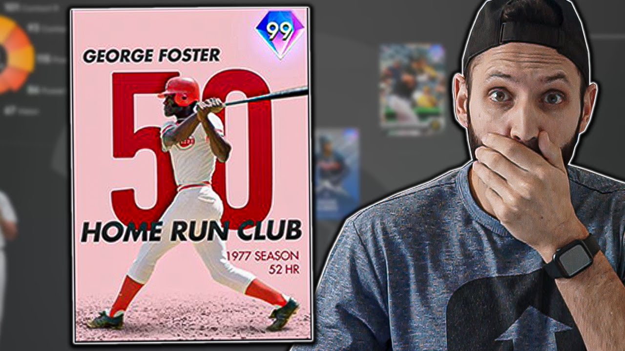 99 George Foster Crushes 2 Moonshots In His Debut Mlb The Show 21 Youtube