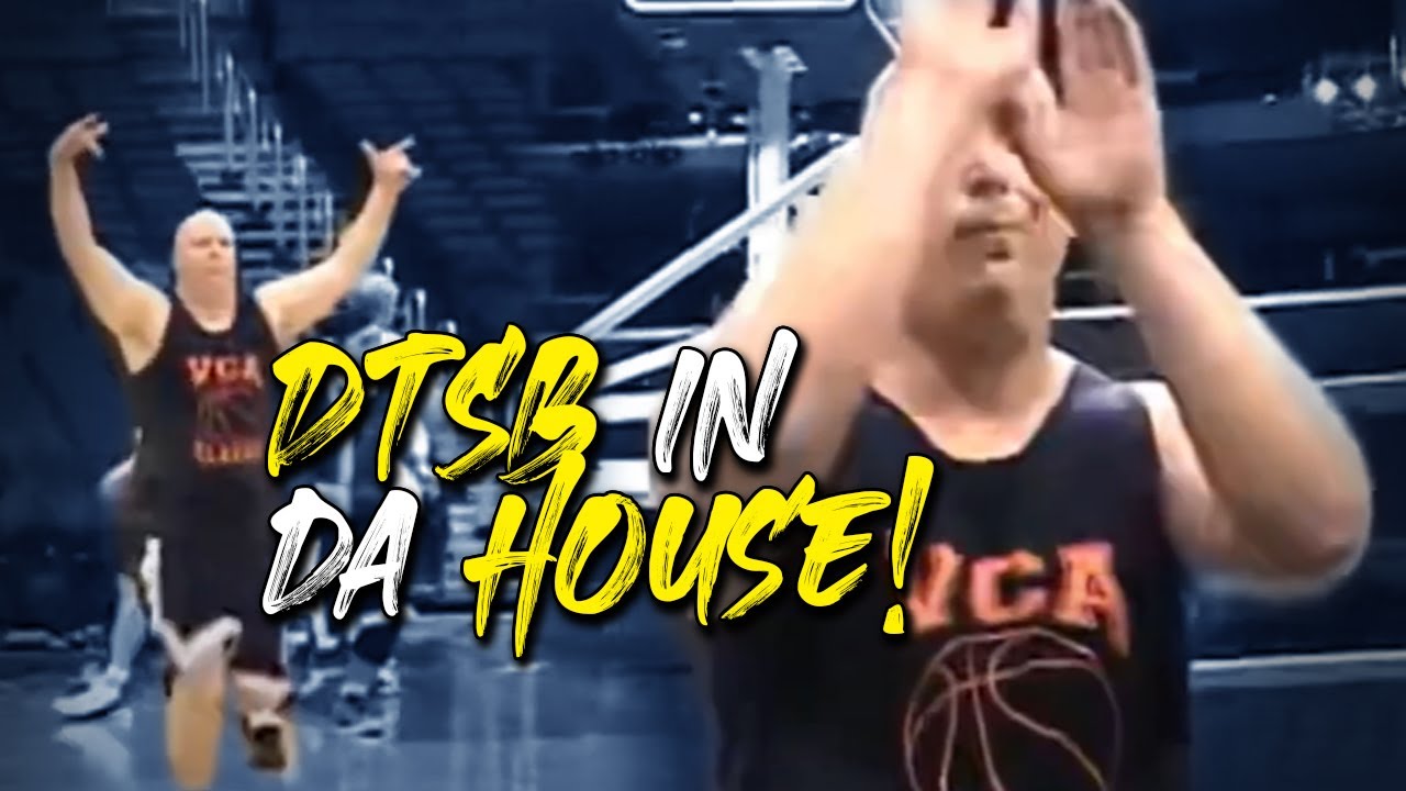 Hoopin’ At STAPLES CENTER! Downtown Scotty Brown Takes The Shot