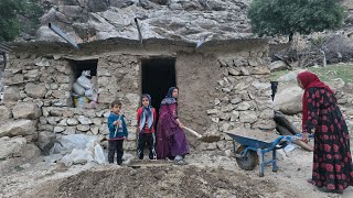 🏡 The Secret to Strong Cabin Walls | Traditional Home Building in the Zagros