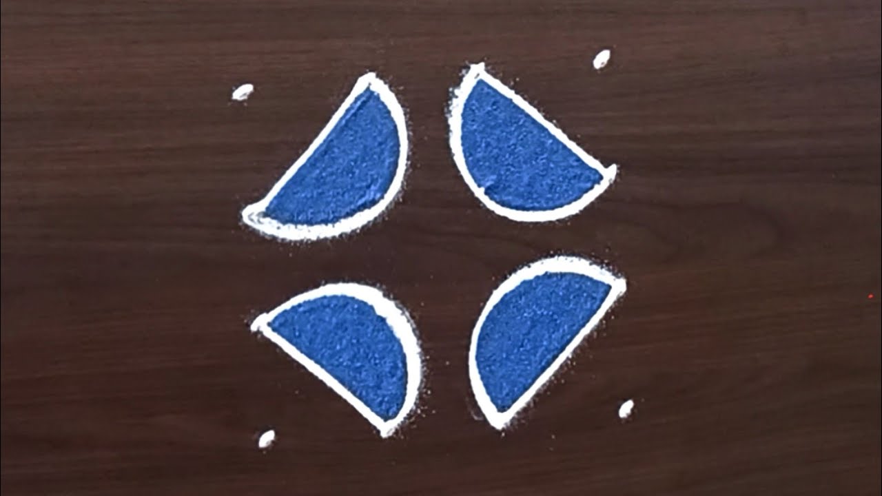 4x4 Rangoli | festival muggulu | daily rangoli