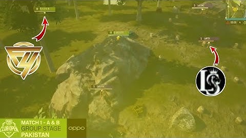 F4 Vs Lost Esports In PMCO Pakistan Group Stages 2021