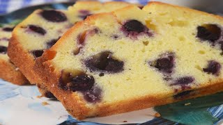 Lemon Blueberry Bread Recipe Demonstration - Joyofbaking.com