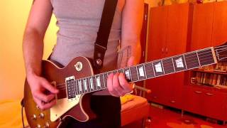 Eagles - hotel california solo [guitar cover][hd]