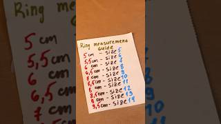 how To Check Your Ring Size At Home Easiest Way no Tools Needed 