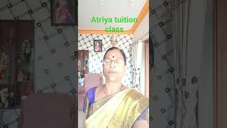 atriya tuition class promise to help students to score good marks in 2026-27 academic year.💐💐💐