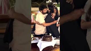 Celebrates His Father S Birthday With A Wholesome Cake Cutting Session