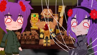Mob Talker Girls React To Fighting The Toughest Boss In Minecraft... By Ajthebold Short Fr Lol