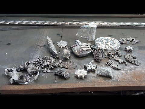 Unboxing decorative metalwork elements